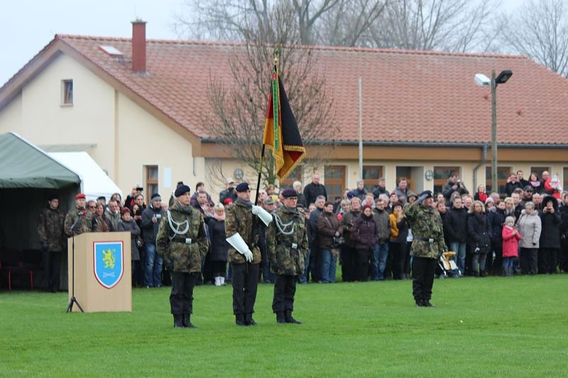 Neuer Lehrgang in Oberspier vereidigt
