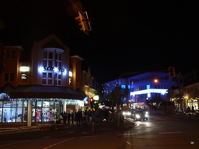 Lichterfest in der Bahnhofstra&szlig;e Leinefelde