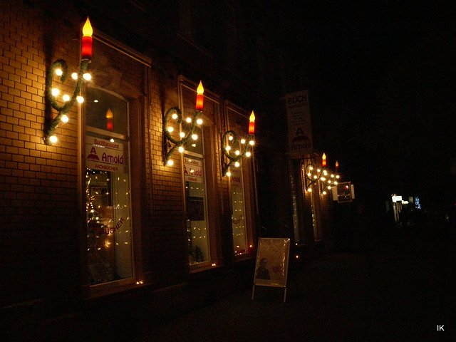 Lichterfest in der Bahnhofstra&szlig;e Leinefelde