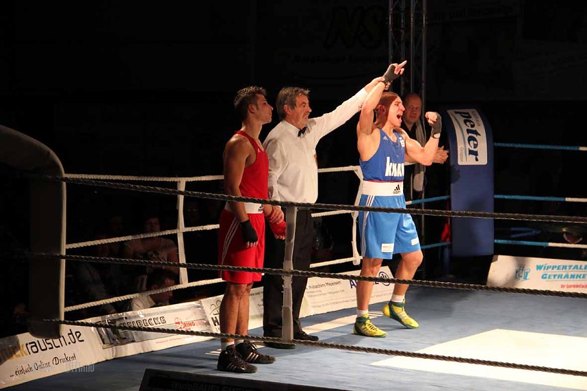 Boxnacht mit einem klaren Sie f&uuml;r den Nordh&auml;user Sportverein