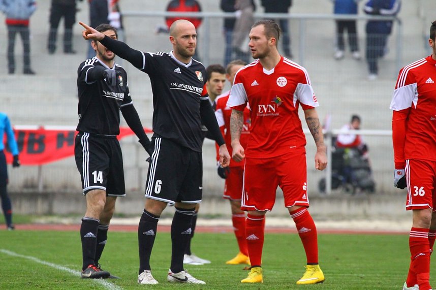 Nur ein 1:1 in Halberstadt, zwei Elfmeter verschossen