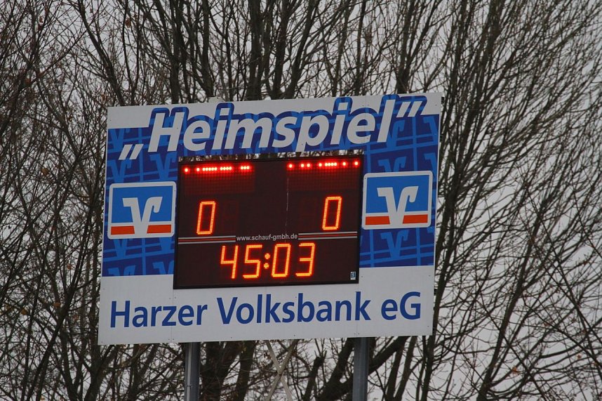 Nur ein 1:1 in Halberstadt, zwei Elfmeter verschossen