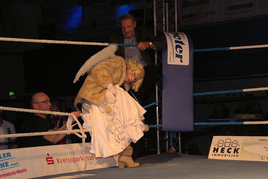 Boxnacht in der Ballspielhalle in Nordhausen