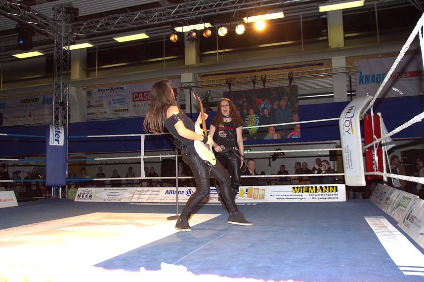 Boxnacht in der Ballspielhalle in Nordhausen