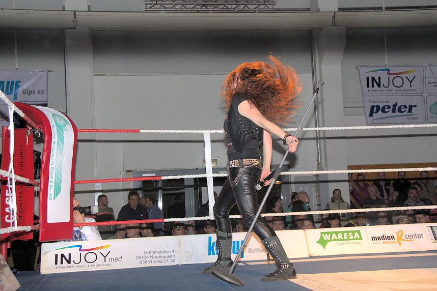 Boxnacht in der Ballspielhalle in Nordhausen