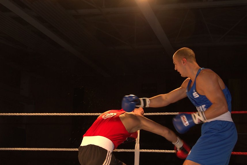 Boxnacht in der Ballspielhalle in Nordhausen