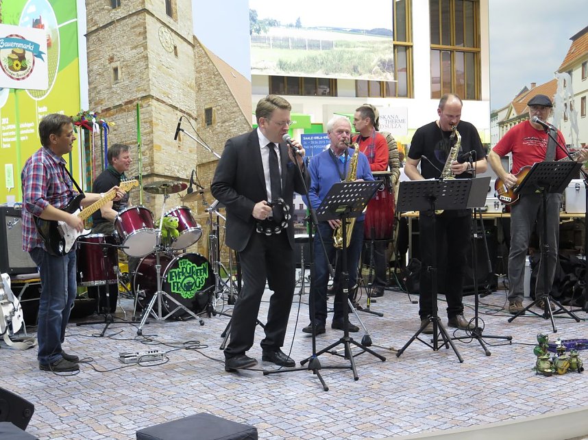 Empfang in der Th&uuml;ringen-Halle