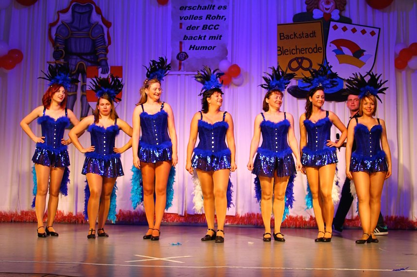 8. M&auml;nnerballettwettbewerb des BCC im Bleicher&ouml;der Kulturhaus