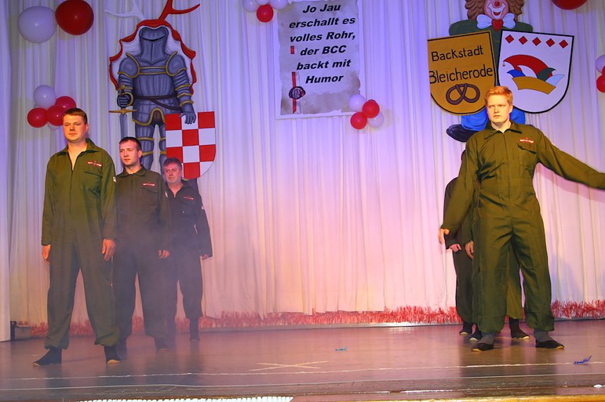 8. M&auml;nnerballettwettbewerb des BCC im Bleicher&ouml;der Kulturhaus