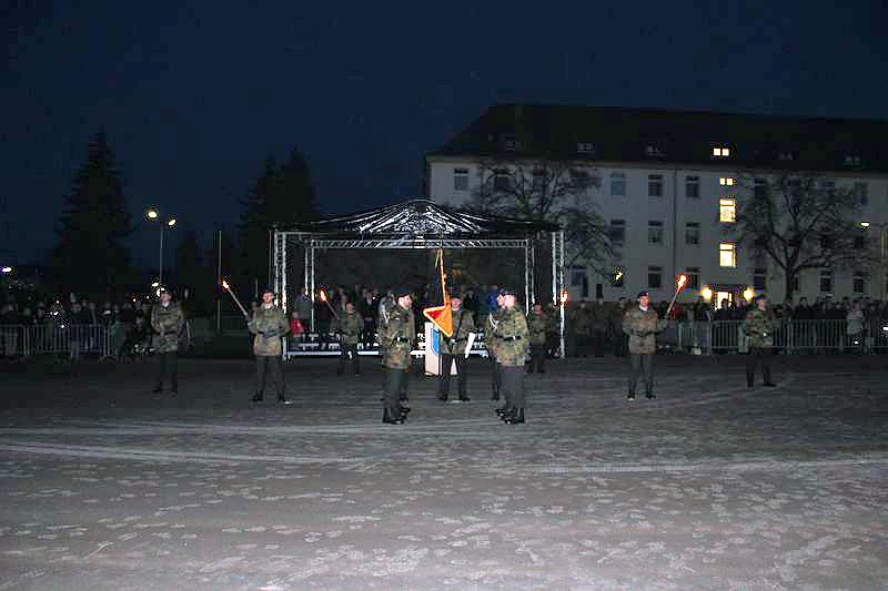 Neuer Lehrgang in Sondershausen vereidigt