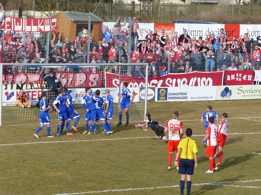 Wacker Nordhausen verliert Spitzenspiel gegen Zwickau
