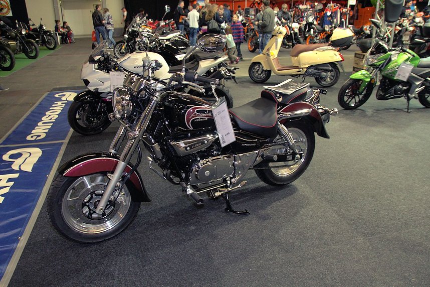 Motorradmesse in Erfurt