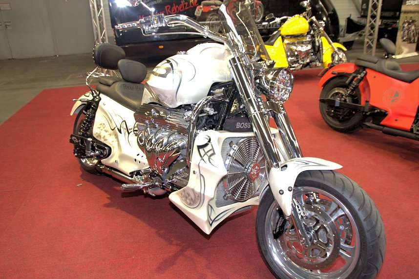 Motorradmesse in Erfurt