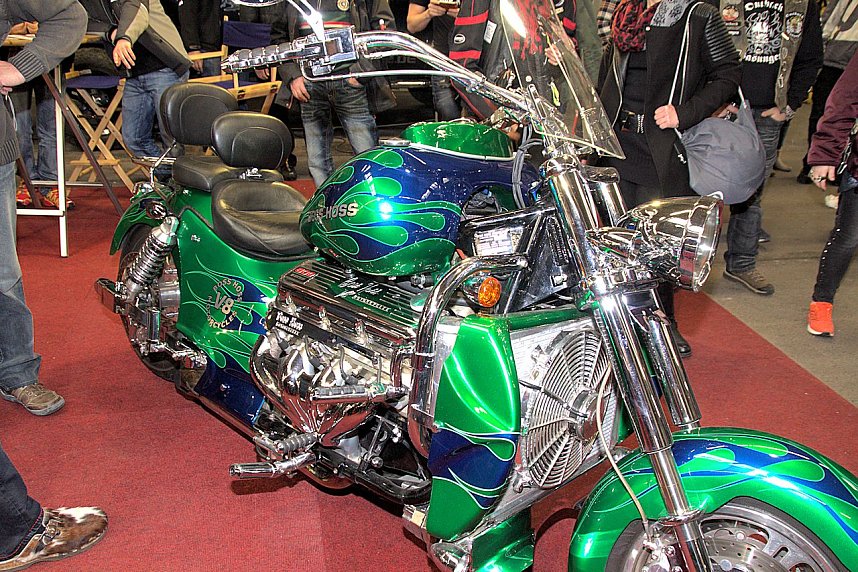 Motorradmesse in Erfurt