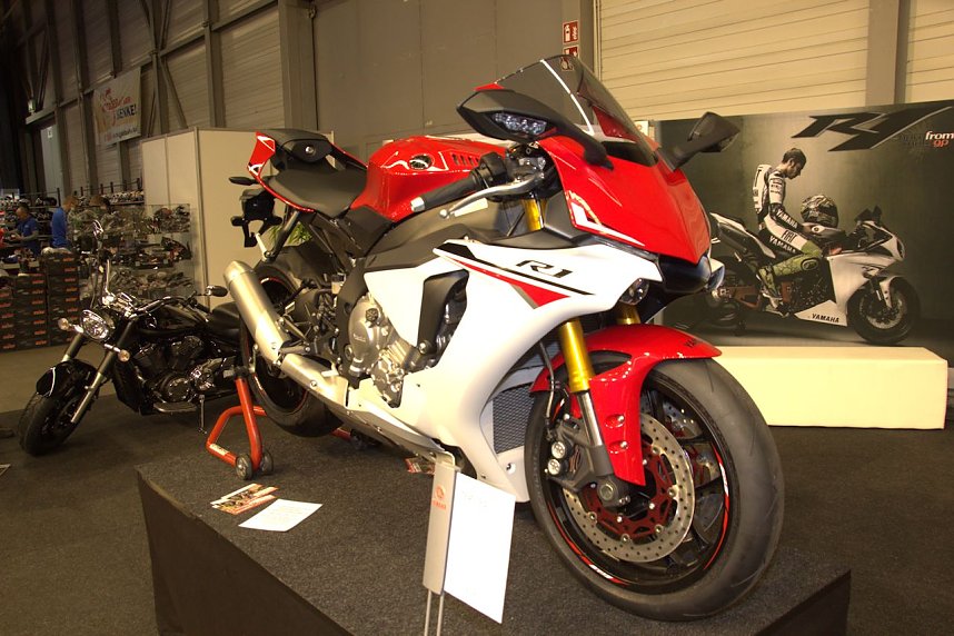 Motorradmesse in Erfurt