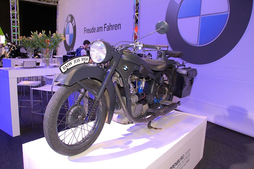 Motorradmesse in Erfurt