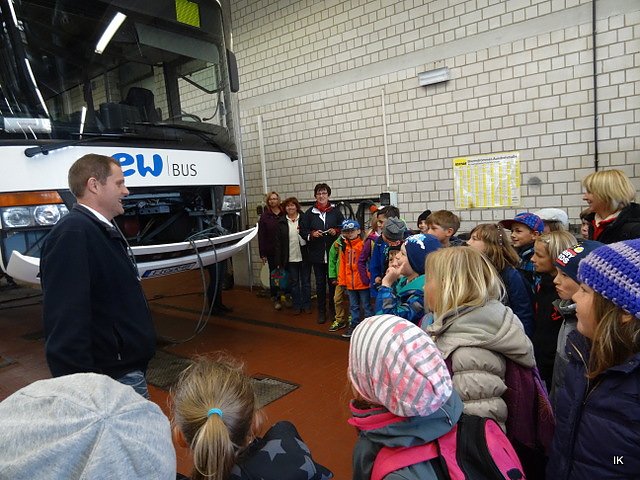 Sicherheitstraining bei EW Bus