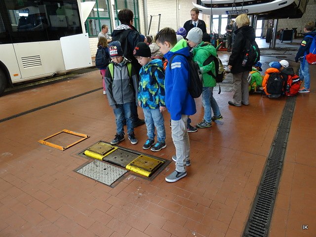 Sicherheitstraining bei EW Bus