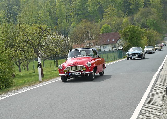Oldtimer und Porsche - Ausfahrt am 1. Mai