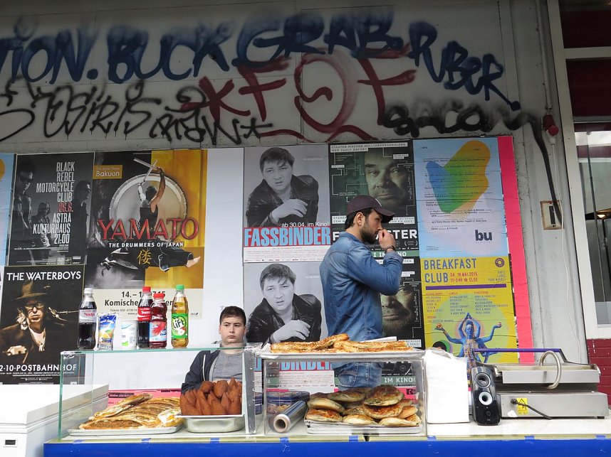 1. Mai in Berlin Kreuzberg