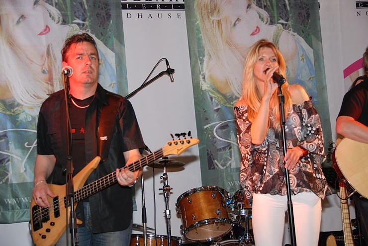 1. Moonlightshopping im Jahr 2009 S&uuml;dharz Galerie Nordhausen.