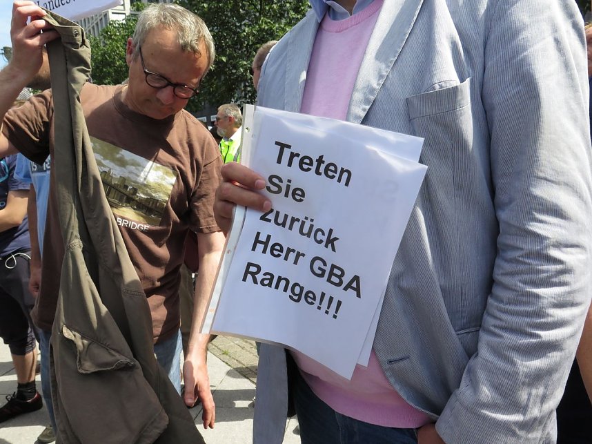 Demo in Berlin f&uuml;r die Pressefreiheit