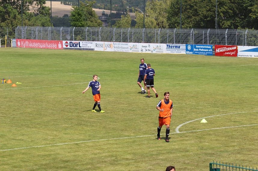Start in die Verbandsliga Fu&szlig;ball