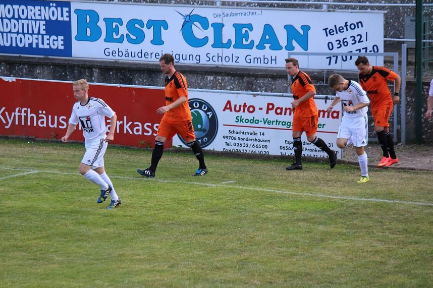 Start in die Verbandsliga Fu&szlig;ball