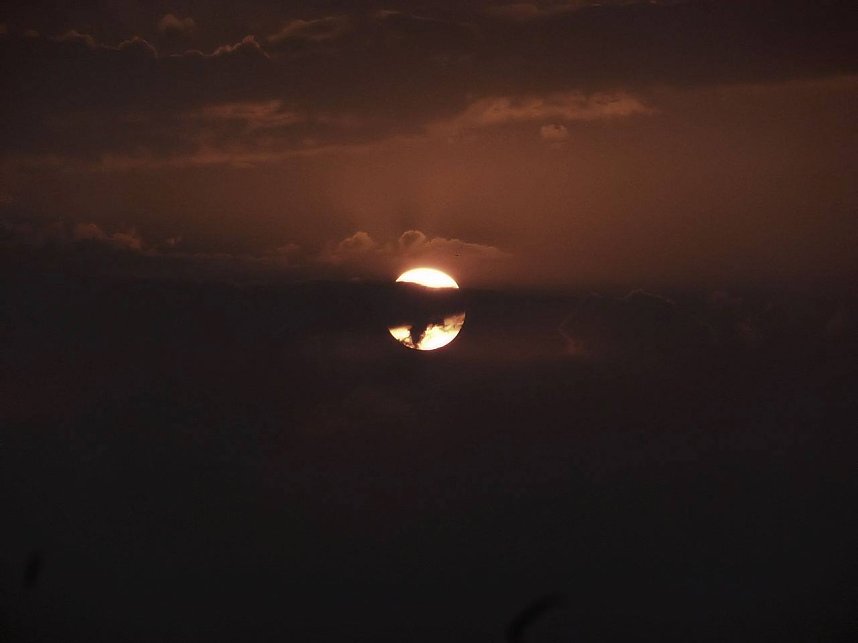 Gestriger Sonnenuntergang