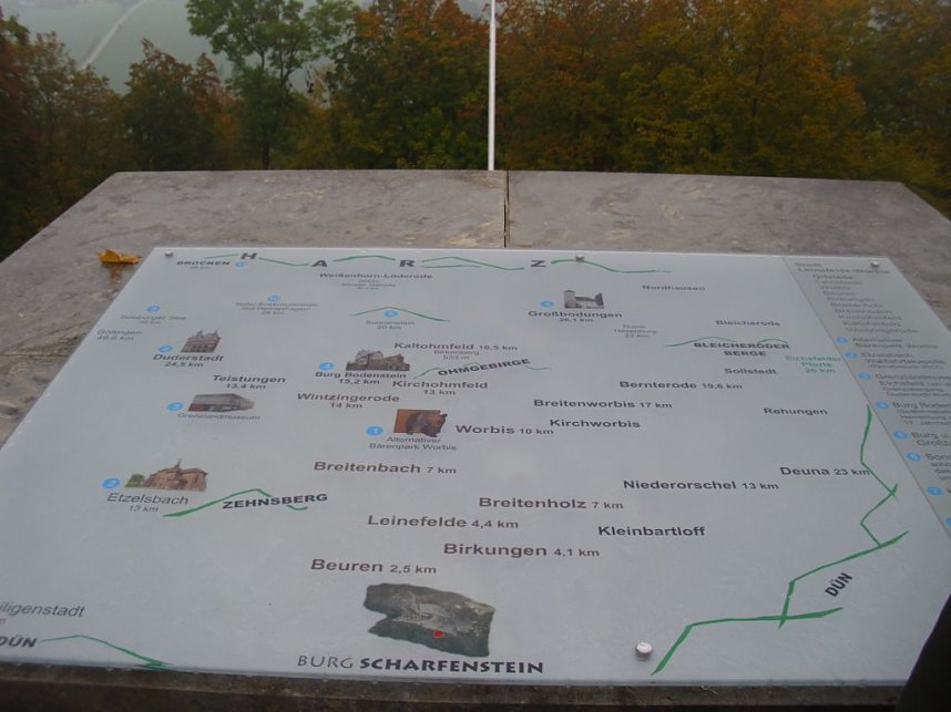 WB 4 besucht Burg Scharfenstein im Eichsfeld