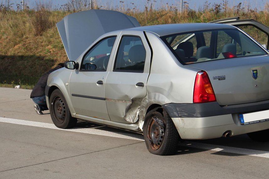 Zwei Unf&auml;lle auf der A 38