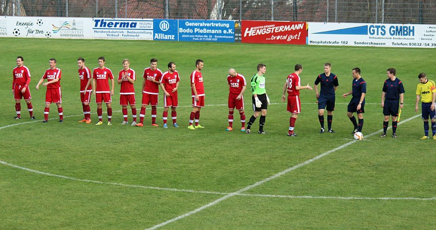 Starke G&auml;ste auf dem G&ouml;ldner von Sondershausen