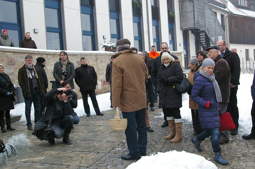 Richtfest auf Burg Scharfenstein