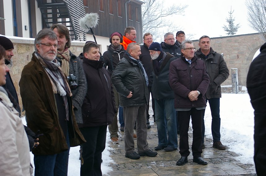 Richtfest auf Burg Scharfenstein