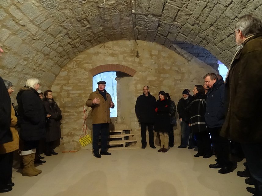 Richtfest auf Burg Scharfenstein