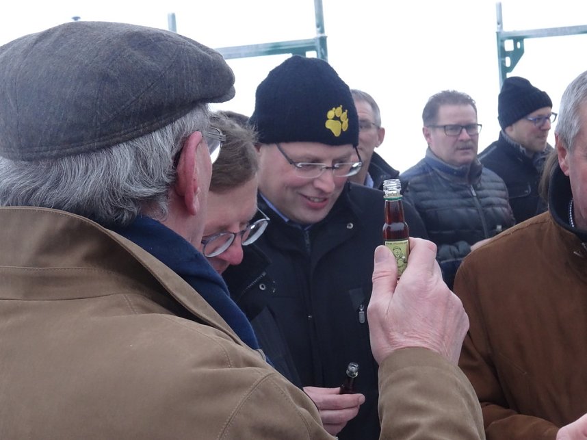 Richtfest auf Burg Scharfenstein