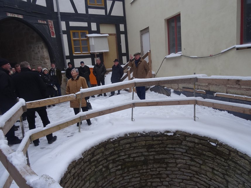 Richtfest auf Burg Scharfenstein