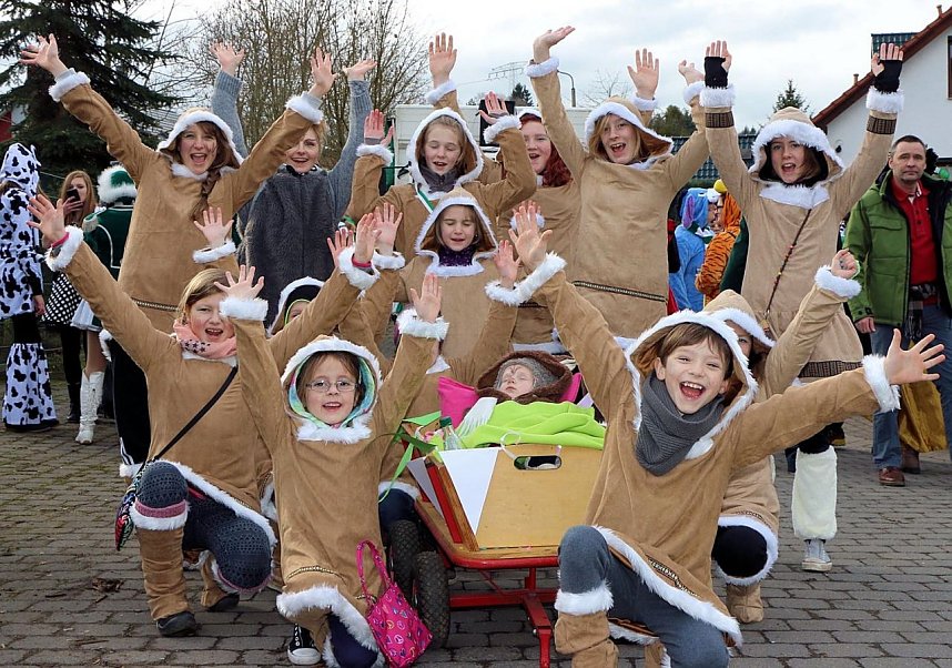 Karnevalumzug in W&uuml;lfingerode