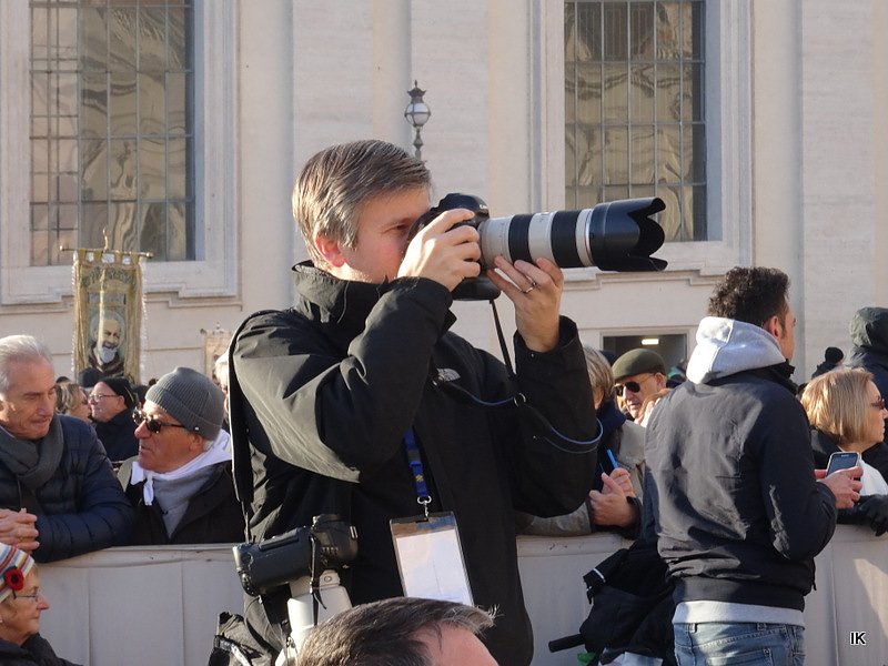 Pater Pio Gebetsgruppen beim Papst in Rom