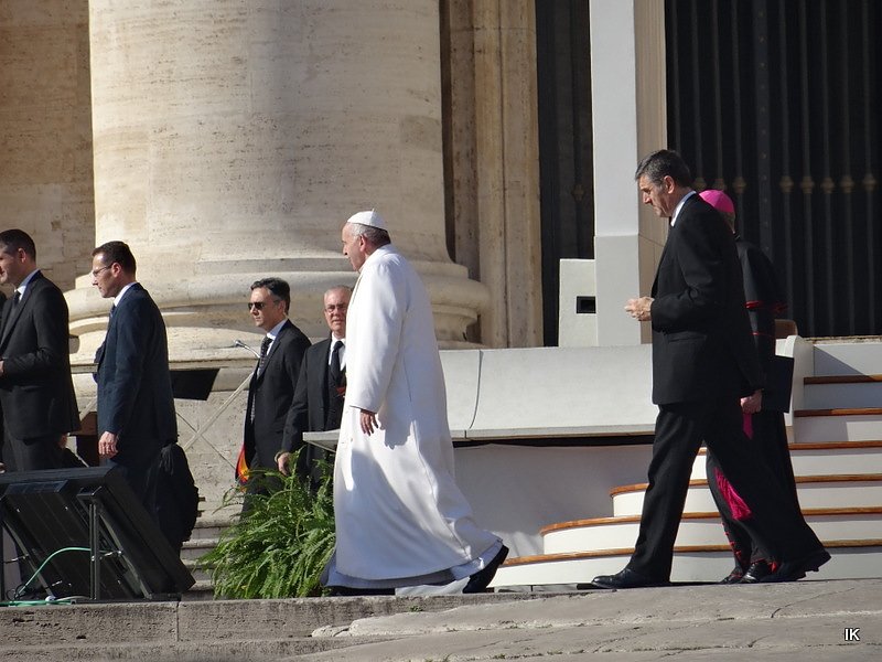 Pater Pio Gebetsgruppen beim Papst in Rom