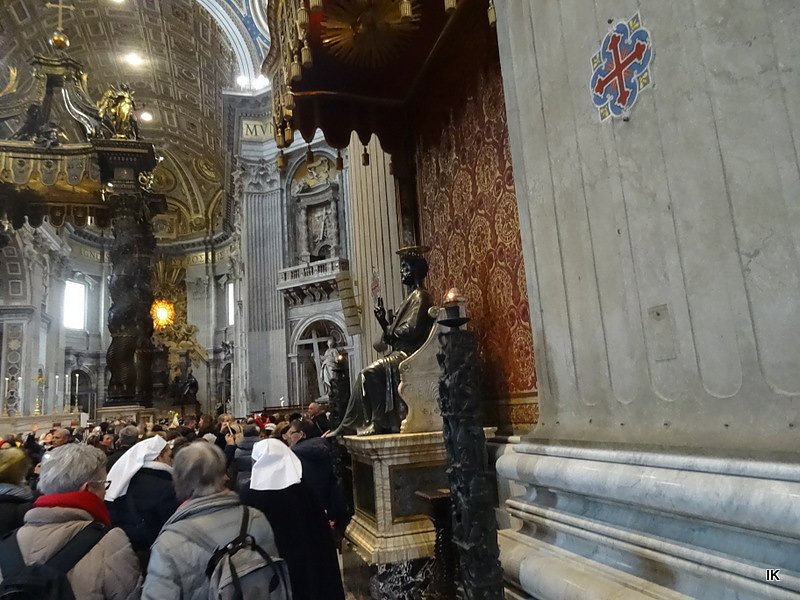 Pater Pio Gebetsgruppen beim Papst in Rom