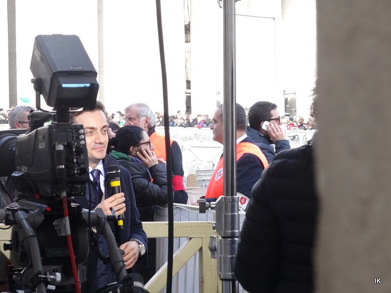 Pater Pio Gebetsgruppen beim Papst in Rom