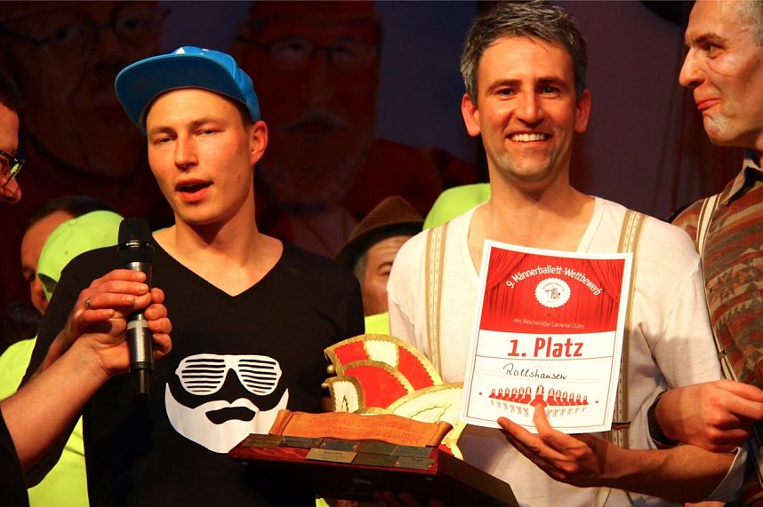 9. M&auml;nnerballettwettbewerb in Bleicherode