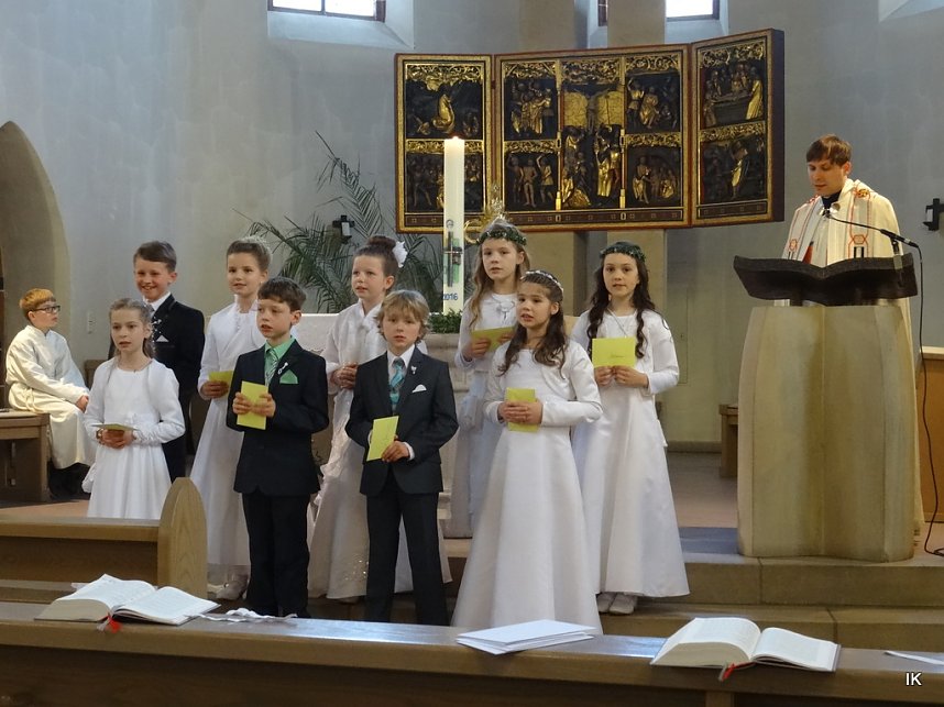 Kommunion in Beuren - Dankandacht in Leinefelde