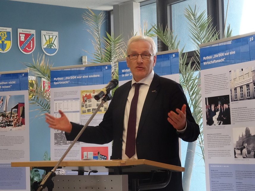 Ausstellungser&ouml;ffnung in der SBBS