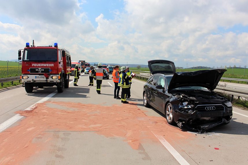 Unf&auml;lle auf der a 38