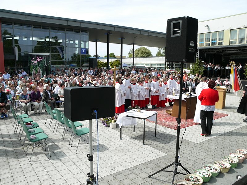 Gottesdienst beim Stadtfest