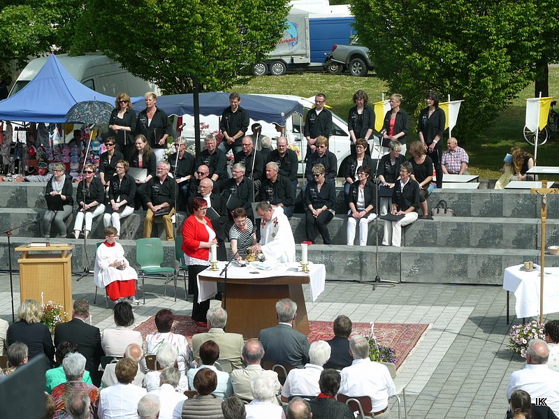 Gottesdienst beim Stadtfest
