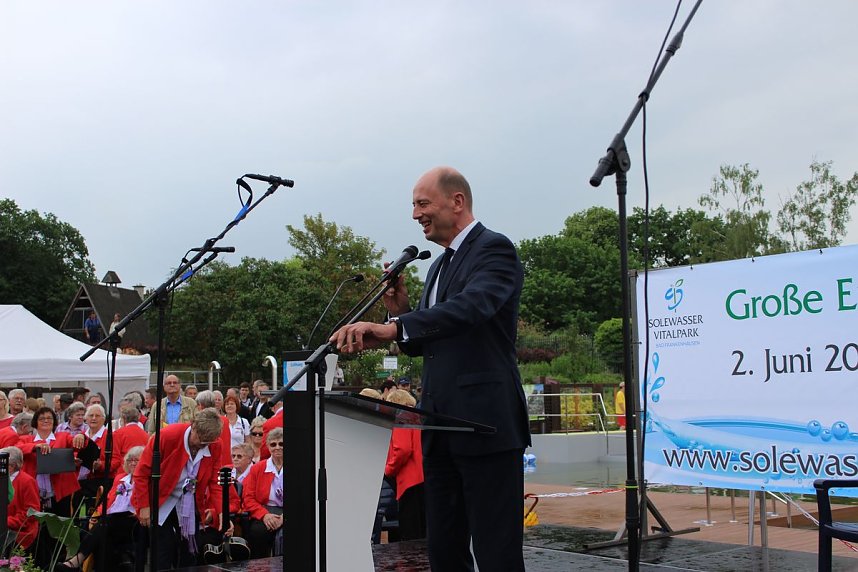 Solewasser-Vitalpark feierlich eingeweiht