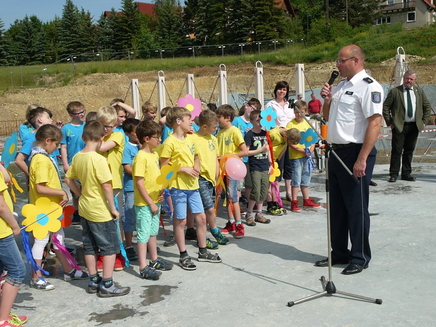 Grundsteinlegung in Worbis